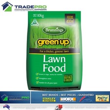 Green Up Lawn Fertiliser 10Kg Fast Fert Grass Lawns Feed Brunnings Buffalo PRO
