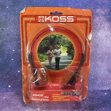Koss 57-9459 Stereophones Vintage Orange - Package Damaged