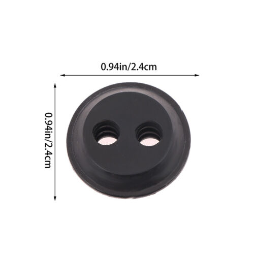 5Pcs Rubber Grommet 2 Holes Fuel Gas Tank Seal Grommet For Hedge Trimmer $d - Picture 3 of 12
