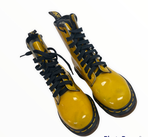 doc martens jaune moutarde