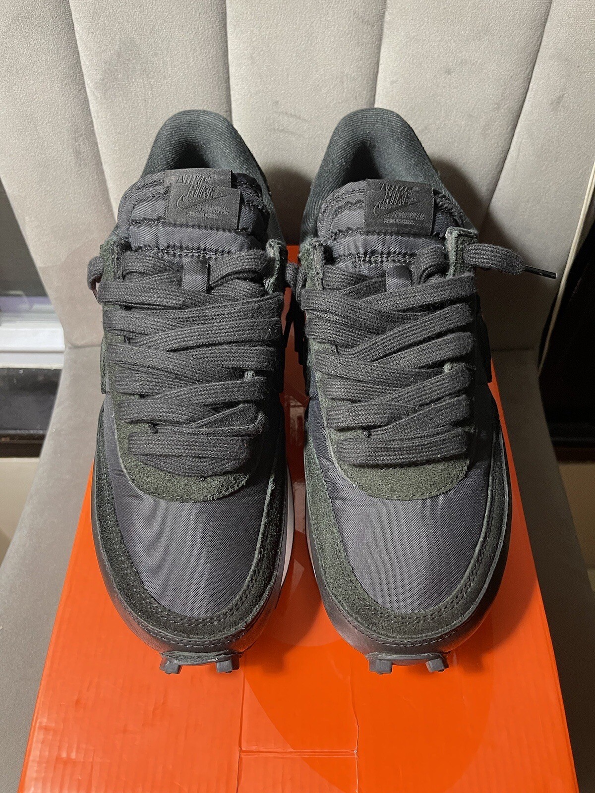 SACAI X NIKE Nike LDWaffle x Sacai nylon nero 2020 taglia 9 condizioni pulite