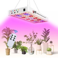 Full Spectrum LED Grow Light 240Pcs Plant Growing Light Auto On/Off Timer Remote