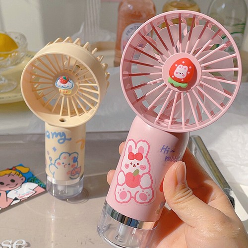 Portable Misting Fan Handheld Person Mister Fan Battery Operated Water Mist Fans - Afbeelding 5 van 23