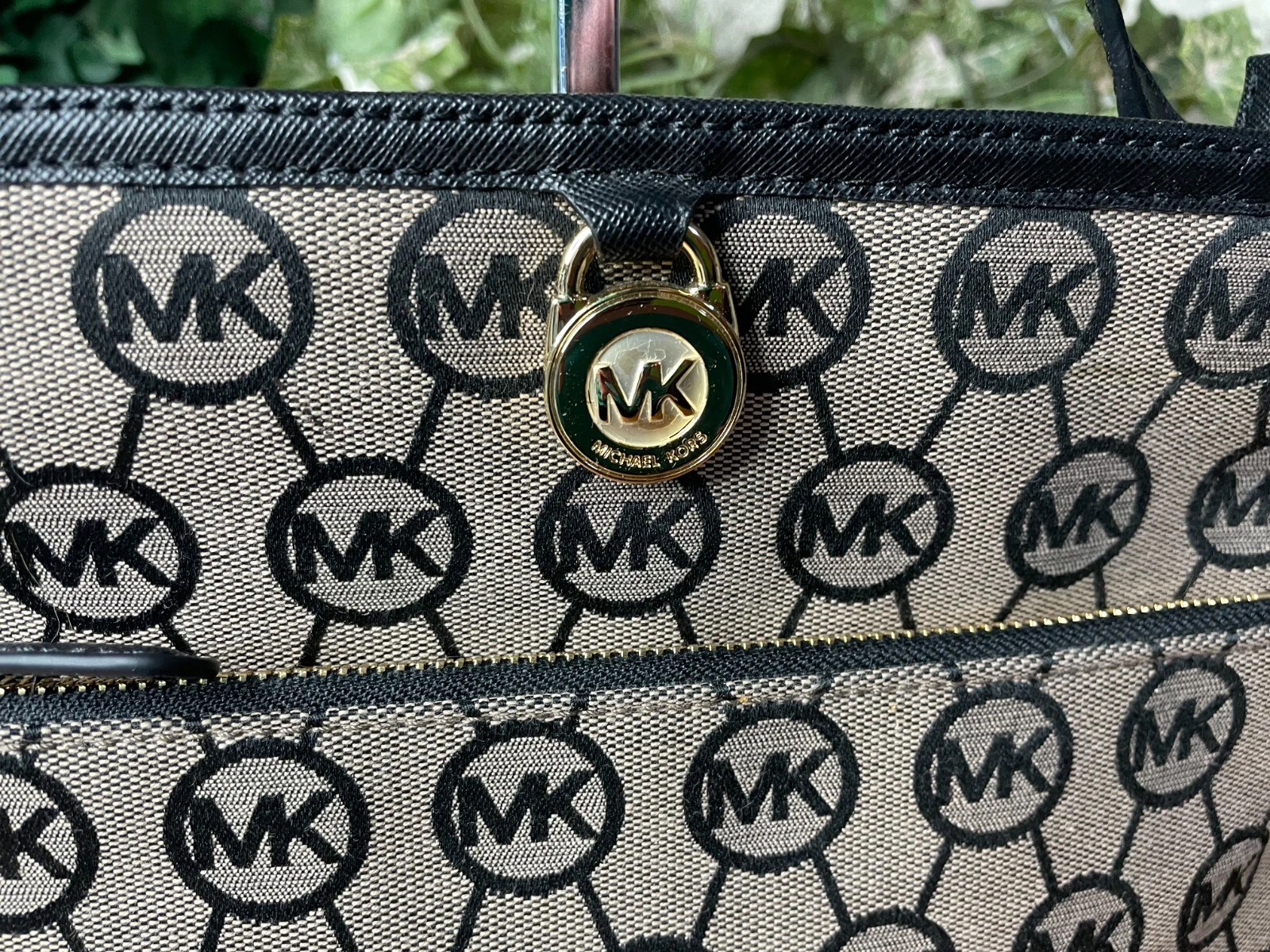 BORSA A TRACOLLA MICHAEL KORS KEMPTON GRANDE TASCA LOGO FIRMA BORSA TRACOLLA