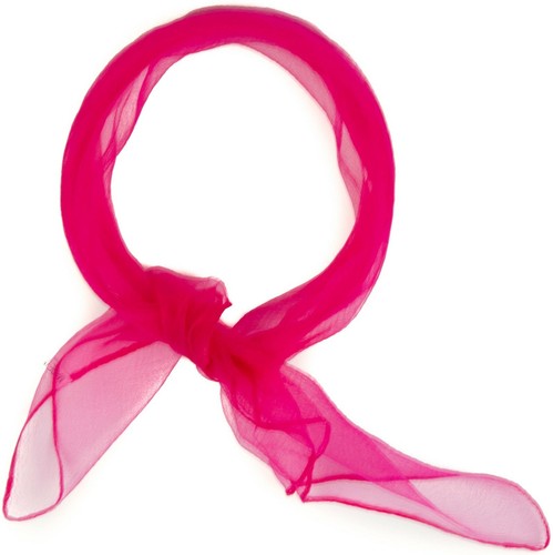 Chiffon Scarf Small Square Plain Lightweight Sheer Neck Wrap Retro Lady Hair Tie - 第 72/73 張圖片