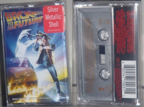 BACK TO THE FUTURE 1& 2 **OST CASSETTE Tape Set of 2 (Sealed) Mint /-Near Mint - Picture 2 of 4