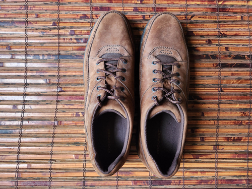 Rockport Men's Brown Suede Oxford Shoes MODEL NWT 17M NEW STORE DISPLAY - Picture 12 of 16