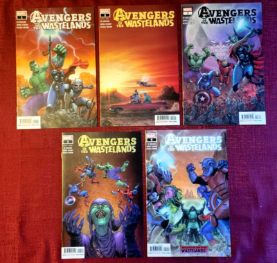 Avengers of the Wasteland #1-5 Complete Set (2020) Ed Brisson, Jonas Scharf