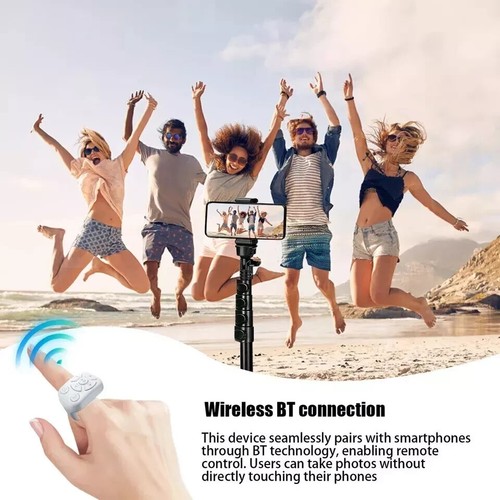 Tiktok Bluetooth Remote Control Scrolling Ring TIKTok Page Turner Black White PN - Picture 16 of 54