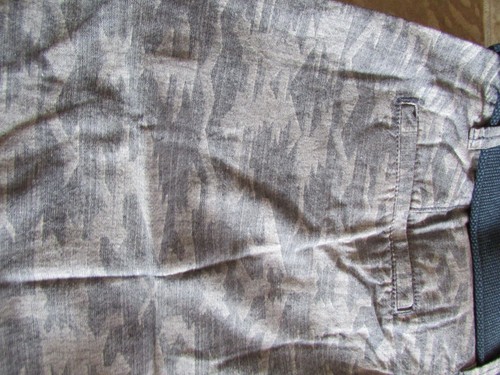 NEW AMERICAN RAG SHORTS MENS 34 #163302 SLIM FIT BLUE PRINT FREE BELT FREE SHIP - Picture 6 of 7