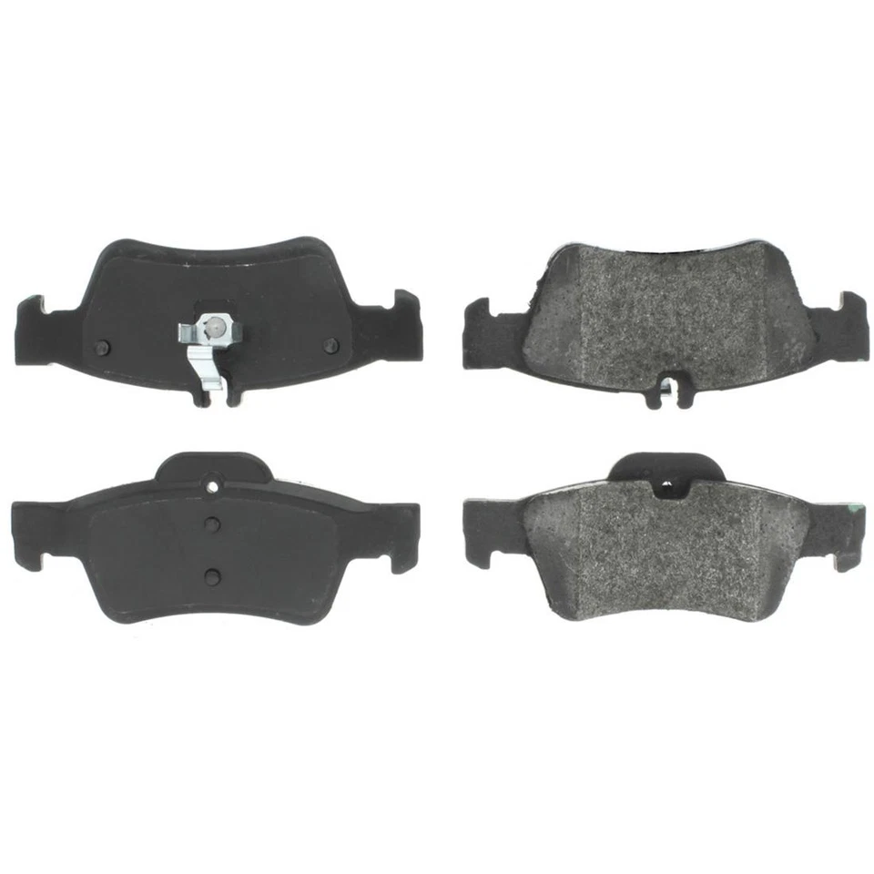 Juego de 2 pastillas de freno metálicas delanteras + traseras centradas para Mercedes-Benz S430 Foto 3 de 4