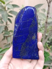322g Natural Stone Polished Lapis Lazuli Free Form Crystal Mineral Specimen