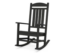 R100bl Presidential Rocking Chair Black