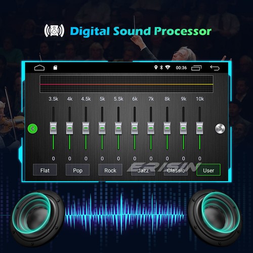 9" CarPlay Android 10.0 Car Stereo GPS For TOYOTA COROLLA ALTIS DAB+ 4G DSP OBD2 - Picture 3 of 13