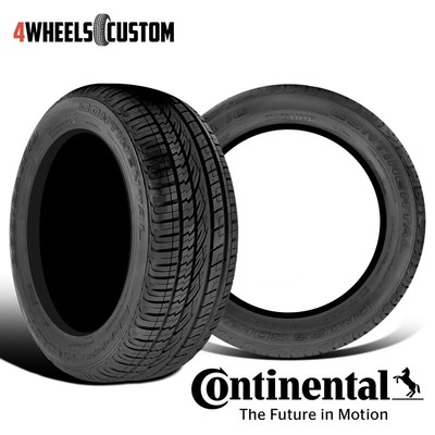 2 X New Continental CrossContact UHP 295/40R21 111W Summer Street Tire