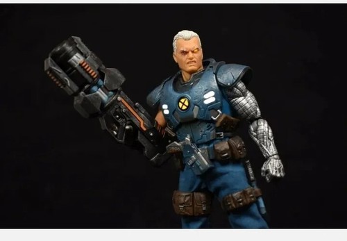ONE:12 COLLECTIVE MARVEL UNIVERSE 2019 CABLE ACTION FIGURE X-MEN MEZCO TOYZ. NIB - Picture 7 of 17
