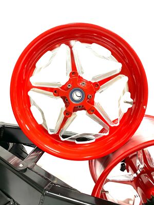 330 FAT TIRE KIT RED CONTRAST SPEED STAR WHEELS 2006-2011 KAWASAKI