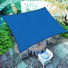 Houssity 24' Sun Shade Sail Canopy Awning Shade Cloth Pool Patio Pergola Cover