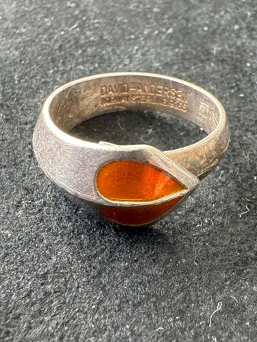 Wunderschöner David Andersen Ring Norway Schmuck Sterlingsilber 925er - Bild 2 von 7