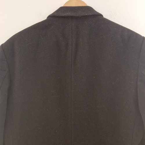 Jeff Banks Mens Overcoat Jacket - Black 40 - Picture 15 of 17