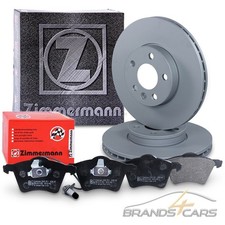 ZIMMERMANN BREMSSCHEIBEN + BELÄGE +WK VORNE FÜR VW SHARAN 7M 1.8-2.8 BJ 00-10