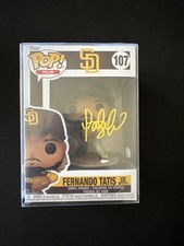 Fernando Tatis Jr. Signed Funko Pop 107 Autographed Padres JSA COA