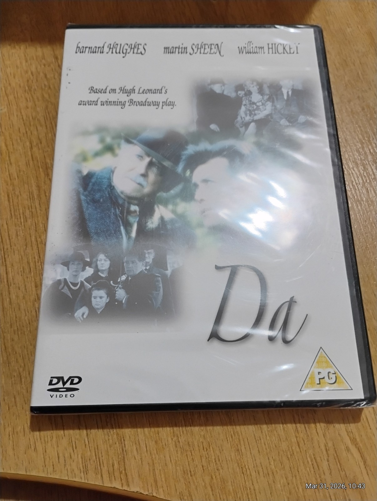 DA - MARTIN SHEEN - BRAND NEW SEALED DVD FREEPOST
