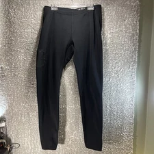 ARC’TERYX  Bottoms Mens XL Black Fleece Lined Pull On Zip Pocket Polartec