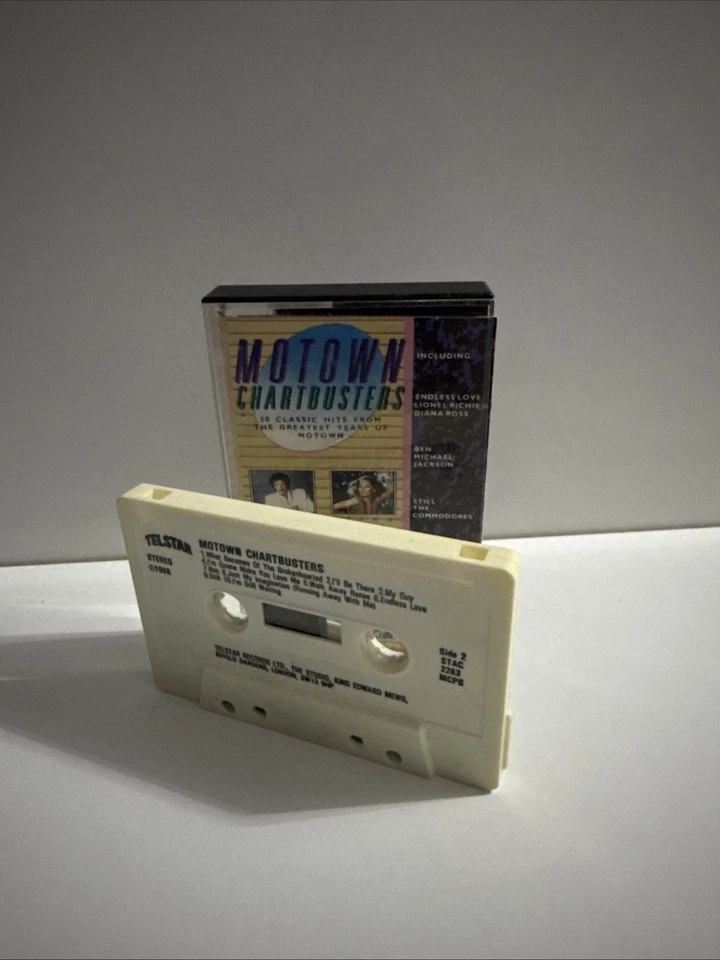 Motown Chartbusters Cassette Tape 1986 Motown Records - Image 3 of 3