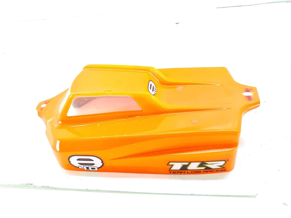 TLR Team Losi Racing 8ight 4.0 1/8 4x4 Buggy Roller Rolling Chassis w/ Body Oran - Image 4 of 4