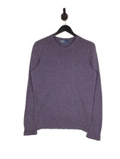 Polo Ralph Lauren Pullover Gr. M Lila Merinowolle Angora Kaninchen Pulli