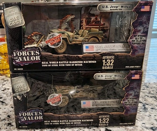 Forces Of Valor U.S. Jeep Willys Normany 1944 82nd Airborne Division #82003