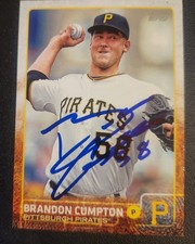 Brandon Cumpton Autograph Signed 2015 Topps Pittsburgh Pirates