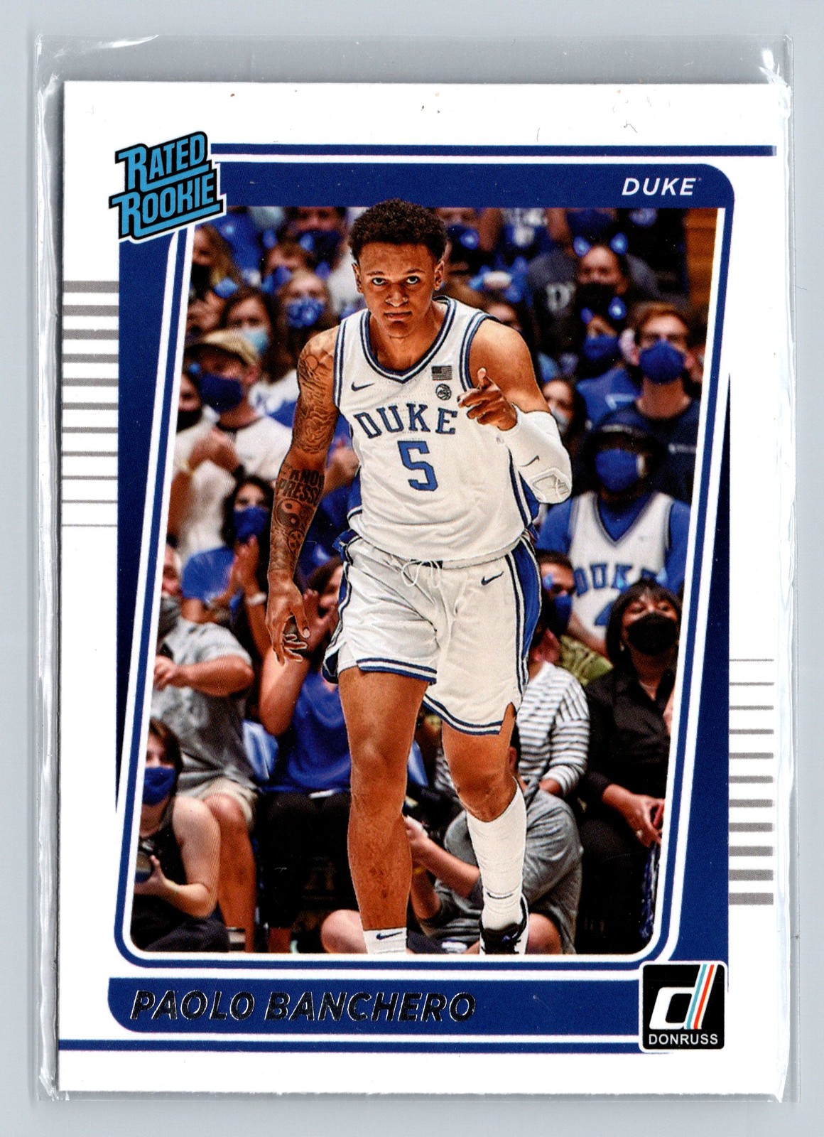 2022 Panini Chronicles Draft Picks #2 Paolo Banchero Donruss Rated Rookies