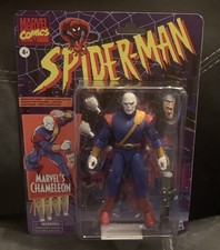 Hasbro Marvel Legends Spider-Man    Chameleon    2025 Retro Card  6  Figure  New