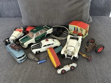 Konvolut Blechspielzeug Gana CKO Huki Dinky etc Bastler 60er Jahre