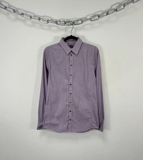 Dolce & Gabbana Sicilia Men’s Checkered/Dotted Button Up Dress Shirt 40 / 15.75