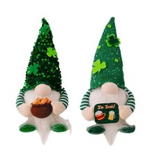 Green Rudolph Ornament Christmas Decor Presents Large Lint Toy