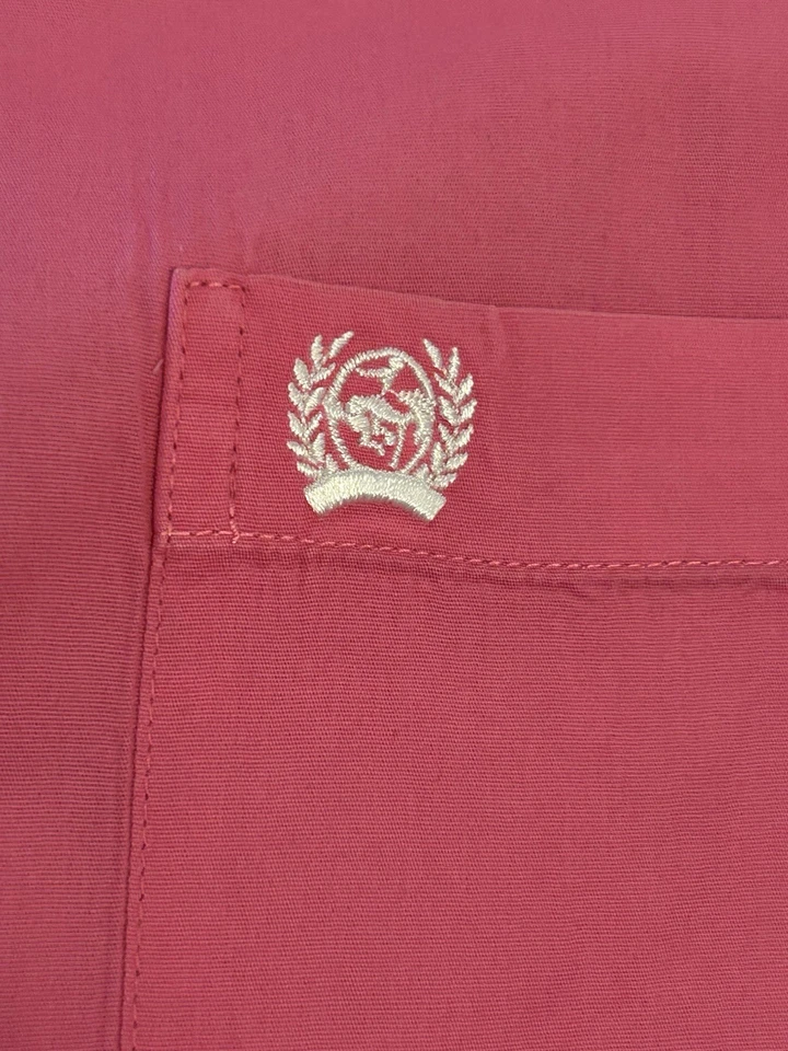 Camisa de manga larga con botones Cinch para hombre talla XXL rosa Foto 2 de 4