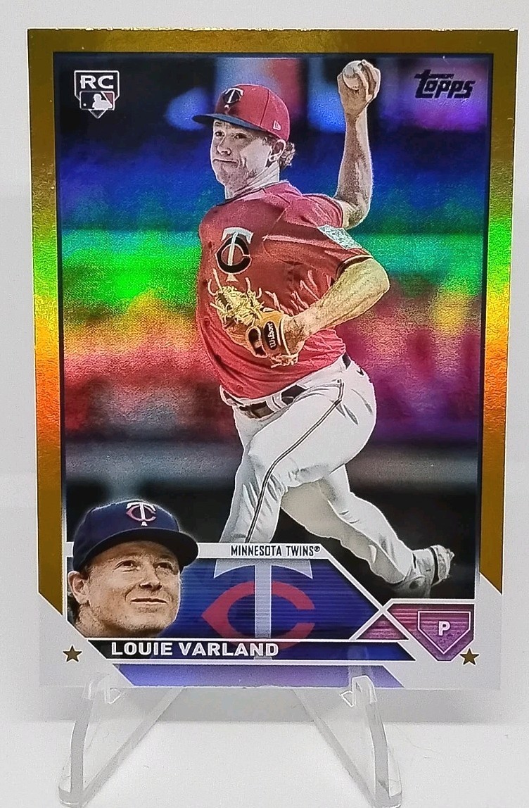 Louie Varland Rookie Gold Foil 2023 Topps Series 2 #441 - Twins ⚾ Card
