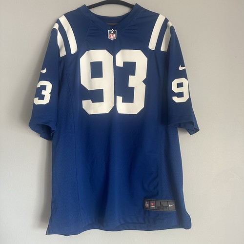 Nike On Field Indianapolis Colts Dwight Freeney Jersey Mens L - 第 1/7 張圖片