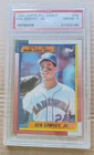 KEN GRIFFEY JR. 1989 TOPPS MAJOR LEAGUE DEBUT ROOKIE CARD #46 PSA NM-MT 8