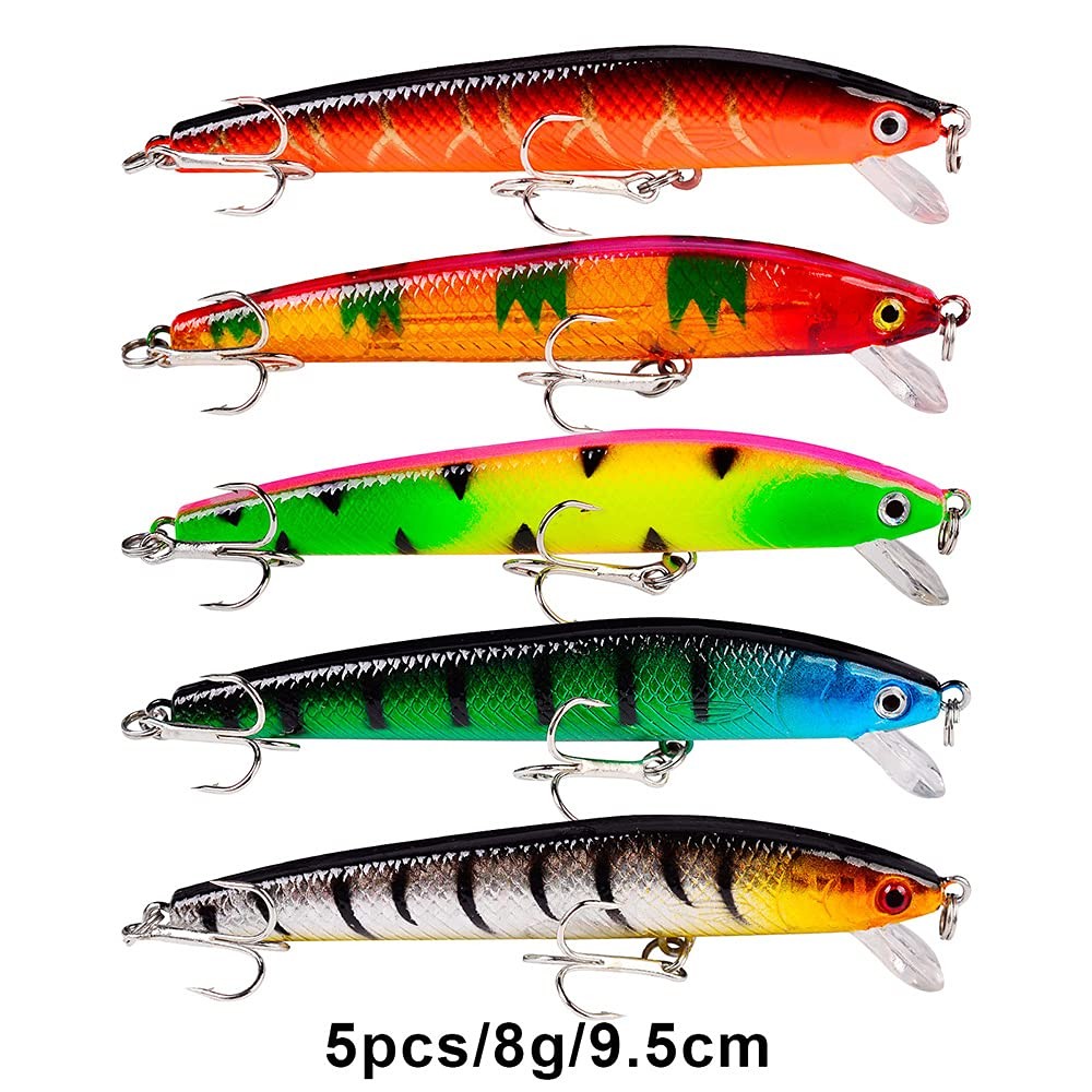 Bass Fishing Lures Kit: Topwater, Crankbait, Swimbait for Saltwater/Freshwater - Image 5