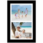8x10 Double Picture Frame, Display 2 8 x 10 Photos or 11x17 Picture, Two Open...
