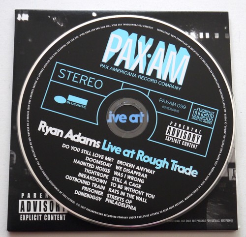 RYAN ADAMS - Live At Rough Trade CD Out of Print 2017 15 Tracks PAX-AM 059 - Imagen 3 de 4