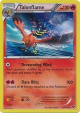 talonflame pokemon card value TCG: 032/189 [Fire] Heat Wave 40 Your opponents Active Pokemon is now Burned Pokemon 2020 S4 Shocking Volt