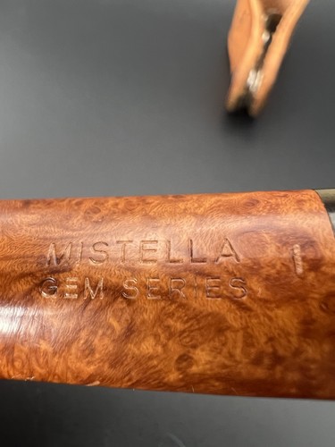 Vintage RARE Mistella Straight Grain Dublin Tobacco Pipe - Picture 5 of 5