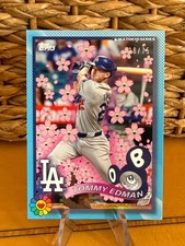 💎2025 Topps Murakami Tokyo Series Aqua Foil 28/75 Tommy Edman 466