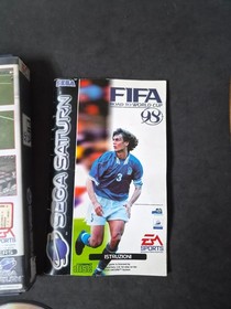 FIFA ROAD TO WORLD CUP 98 SEGA SATURN PAL ITALIANO USATO COMPLETO