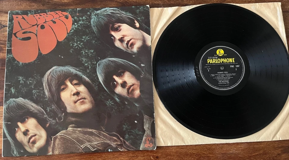 Beatles - Rubber Soul LP UK Pressung 1965 PMC RARE MONO PRESSUNG - Bild 2 von 4